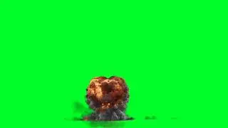 Big Fire Smoke Blast Green Screen || Fire Blast Green Screen Effect Hd