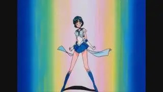 Sailor Mercury ALL Transformations and Attacks HQ / HD