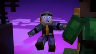 Minecraft Story Mode Platinum Trophy Moment.