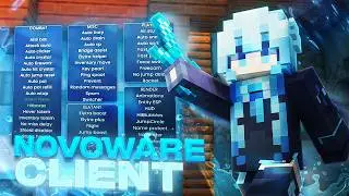 Hack Client: Novoware Client for Minecraft in 2026 -  Elytra PVP (1.21.1)