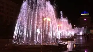 Киев. Фонтаны на Майдане часть 2