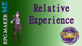 Relative Experience Plugin by Tea for RPG Maker MZ - Overview and Tutorial