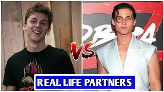 Jacob Bertrand Vs Tanner Buchanan (Cobra Kai Season 6) Real Life Partners 2024