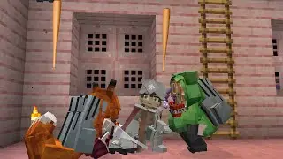 These kawaii anime girls has invaded my Minecraft world... again.