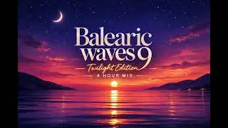 Balearic Waves 9 🌙 Ibiza Twilight Chillout Mix | 4 Hour Balearic Lounge & Sunset Vibes