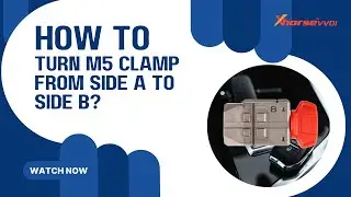 How to turn Xhorse M5 Clamp from Side A to Side B