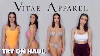 Vitae Apparel Active + Swimwear Try on Haul!!