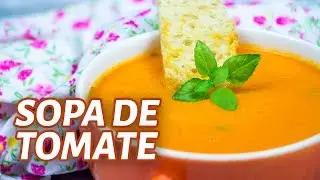 Como fazer - Sopa de Tomate Assado