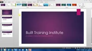 PowerPoint tutorial: How to change templates and themes in Hindi Urdu Lesson 6