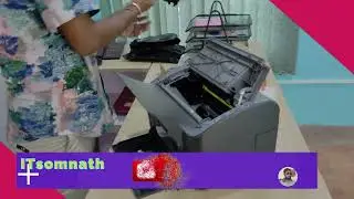 Canon LBP 2900B Unboxing and test Page #ITSOMNATH