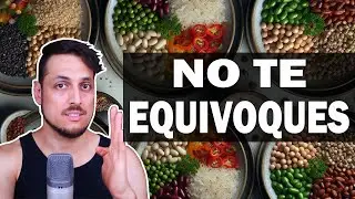 ¿Cómo se deben mezclar Legumbres & Cereales? | Fitness Vegano