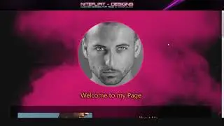 Camgirl Cloud - Theme Preview - Niteflirt bio design Kane