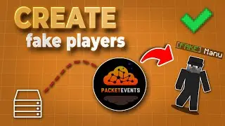 CODE FAKE PLAYERS WITH PACKETEVENTS | Minecraft Plugin Development