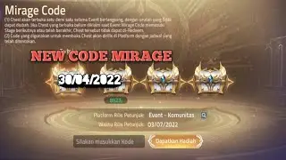 NEW CODE MIRAGE 30/04/2022 From FACEBOOK || MOBILE LEGENDS ADVENTURE