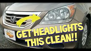 Clean those headlights! Put down the toothpaste and do it right!