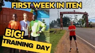 BIG training day - First week at altitude Iten, Kenya