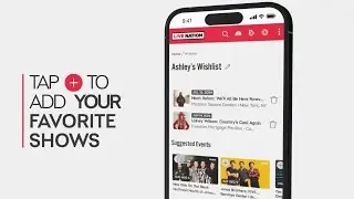 App feature demo video - Livenation
