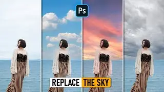 How to Replace Sky in Photoshop | Easy Tutorial