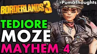A POOR MAN'S MAYHEM 4 SOLO MOZE BUILD (Borderlands 3 Tediore Moze Skill Tree Build) #PumaThoughts
