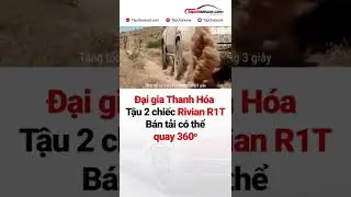 Đại gia Thanh Hoá nào chịu chơi vậy, hẳn 2 chiếc xe điện Rivian R1T
