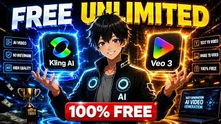 🔥 Veo 3.1 & Kling AI FREE Unlimited! 🤯 Create High Quality AI Videos Without Watermark