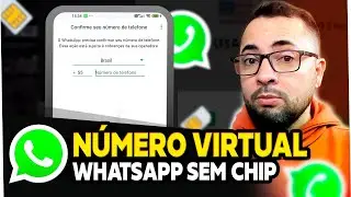 2025 ✅ 3 jeitos de CRIAR Numero VIRTUAL e Ativar WhatsApp ou Telegram (PUB)