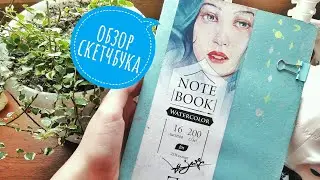 Обзор на почти законченный скетчбук