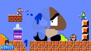Mario and the invisible ink