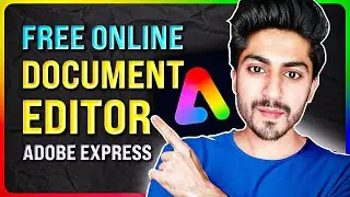 How to Edit a Document Online for Free | Adobe Express Course Part 9