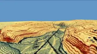 A Quick Flying Tour of Seattle's Topography in 1894