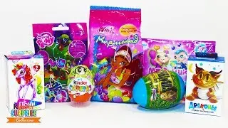 Микс Сюрпризов Sweetbox/Свитбокс, MLP, Маджики Бабочки и божьи коровки, Винкс/Winx, Киндер сюрприз