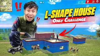 Only L-Shape House Loot & Win a Game Challenge in Free Fire 😎 Tonde Gamer