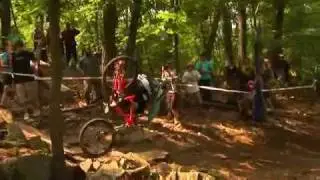 downhill US Open CRASH - Heikki Hall