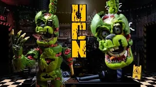 ULTIMATE CUSTOM NIGHT SALVAGED SPRINGTRAP/ SCRAPTRAP💀🐰.../PLASTILINA...../PORCELANA.....