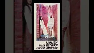 flora cash LIVE in Stockholm, June 1st at Nalen... tickets on sale now