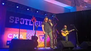 Adam Warner, "Where I'm Coming From" at CMA Fest Spotlight Stage 6/7/24