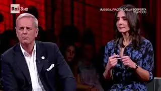Bridgettes Band Aid Dispenser on an Italian Talk Show