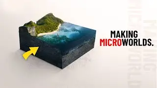 I made my own micro world in photoshop | HACK THE DESIGN