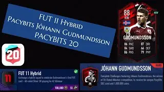 PACYBITS 20 - FUT 11 Hybrid // PACYBITS Jóhann Gudmundsson SBC Set