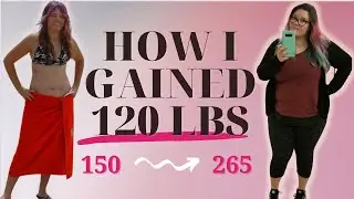 How I Became Obese || My Story of 120lb Weight Gain