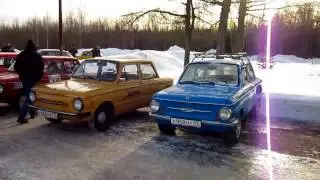 ЗАЗогонки Владимир 04.02.2017. Машины участников.