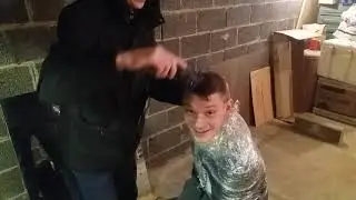 Гавр стрижка в гараже