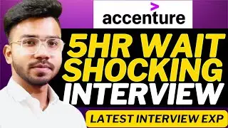 Accenture Interview Dark Reality😱 - 5 HOUR WAITING ! | Latest Accenture Interview Experience