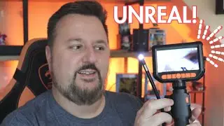Endoscope Camera with Light - This is AMAZING! Snake Camera!
