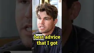 Carlsen - The Best Advise I Got 😎