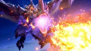 Monster Hunter Rise: Sunbreak - TGS 2022 Flaming Espinas demo gameplay