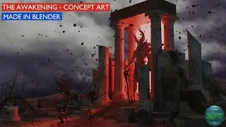 THE AWAKENING - CONCEPT ART BY BLENDERWORKS | MADE IN BLENDER