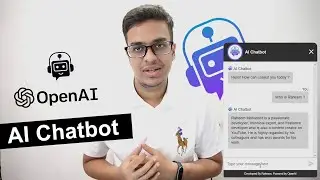 Developed AI Chatbot with OpenAI