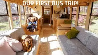 2 Years After Buying a Bus: Skoolie Family Finally Takes First Trip!