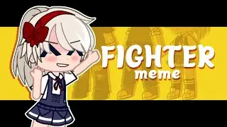fighter // meme // gacha club ( oc backstory )